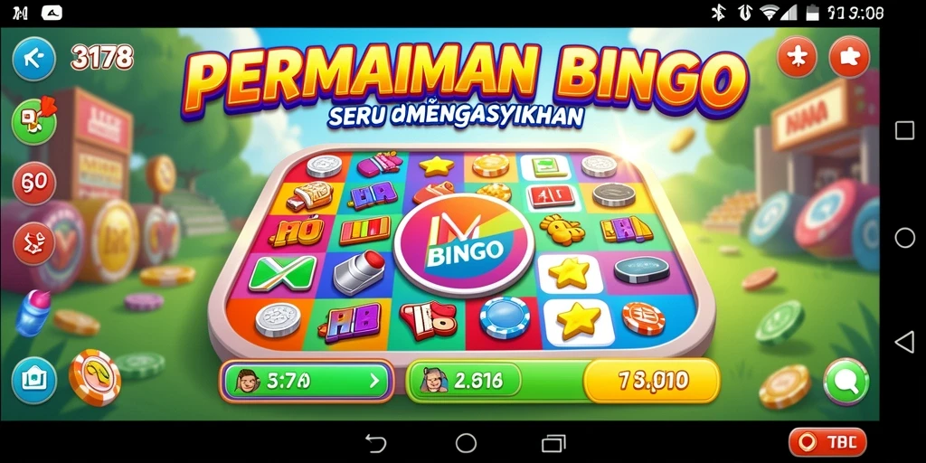 Tampilan gameplay seru dalam permainan Bingo 3178.