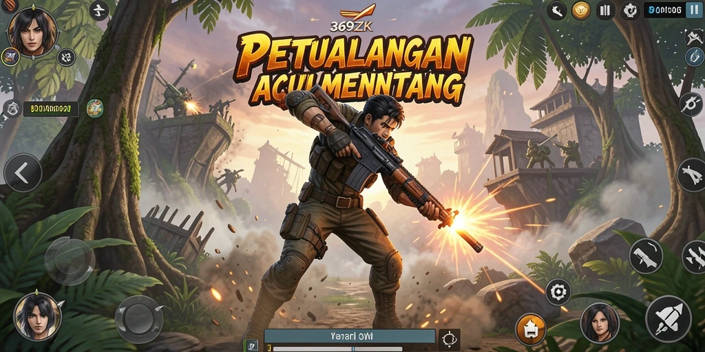 Tangkapan layar utama dari 369ZK menampilkan gameplay yang mendebarkan dan penuh aksi.