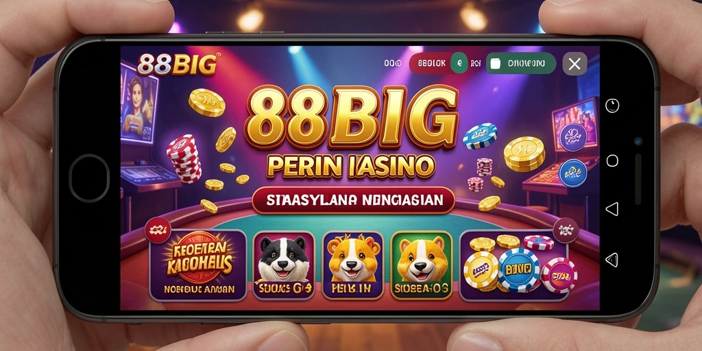 Tampilan memukau dari permainan Kasino di 88BIG.