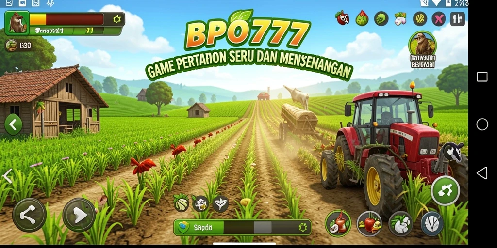 Screenshot utama BPO777 menampilkan gameplay seru dan interaktif.