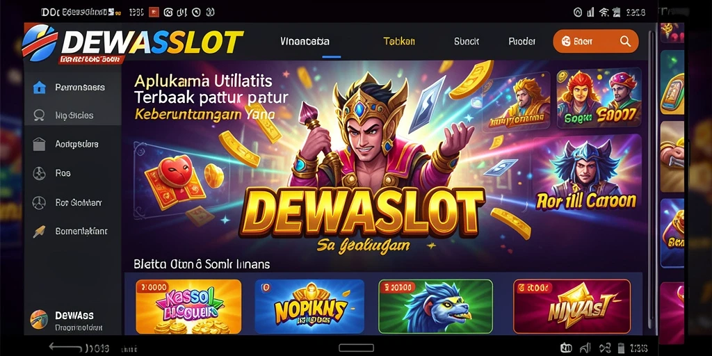 Tampilan antarmuka DEWASLOT menampilkan fitur analisis yang interaktif.