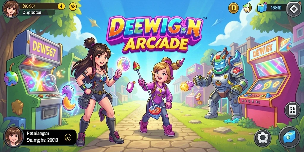 Gameplay seru DEWI567 dengan karakter dan tantangan yang menarik.