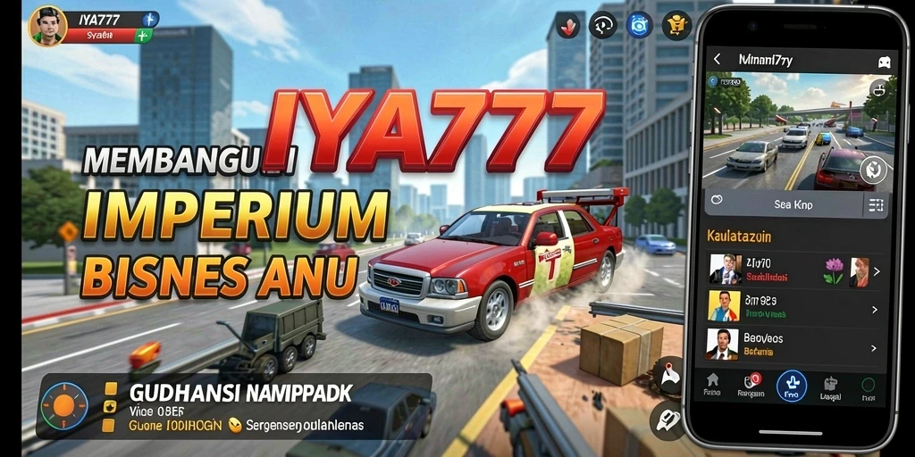 Screenshot gameplay IYA777 menampilkan pengelolaan bisnis yang seru.
