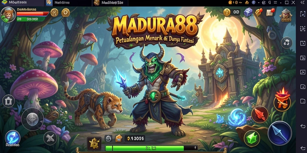 Tampilan gameplay MADURA88 yang menarik dan menantang.