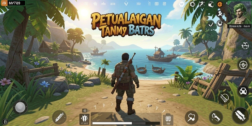 Tampilan gameplay menarik di dunia terbuka MVP789.