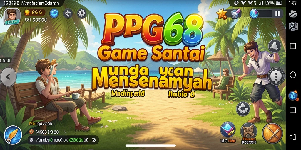Tampilan gameplay PGG68 yang mengasyikkan dan penuh warna.