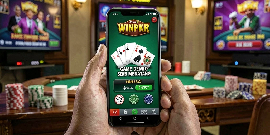 Tampilan gameplay WINPKR yang menarik dan seru.
