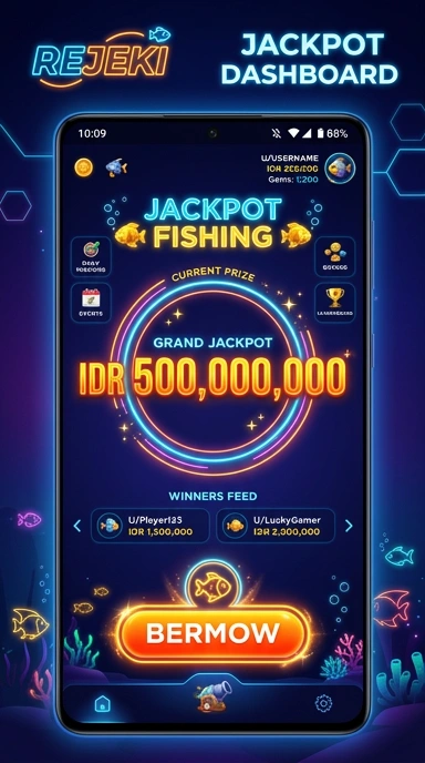 Fitur pencarian aplikasi yang cepat di Rejeki.
